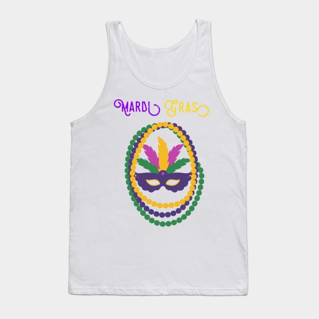 Mardi Gras Tank Top by GMAT